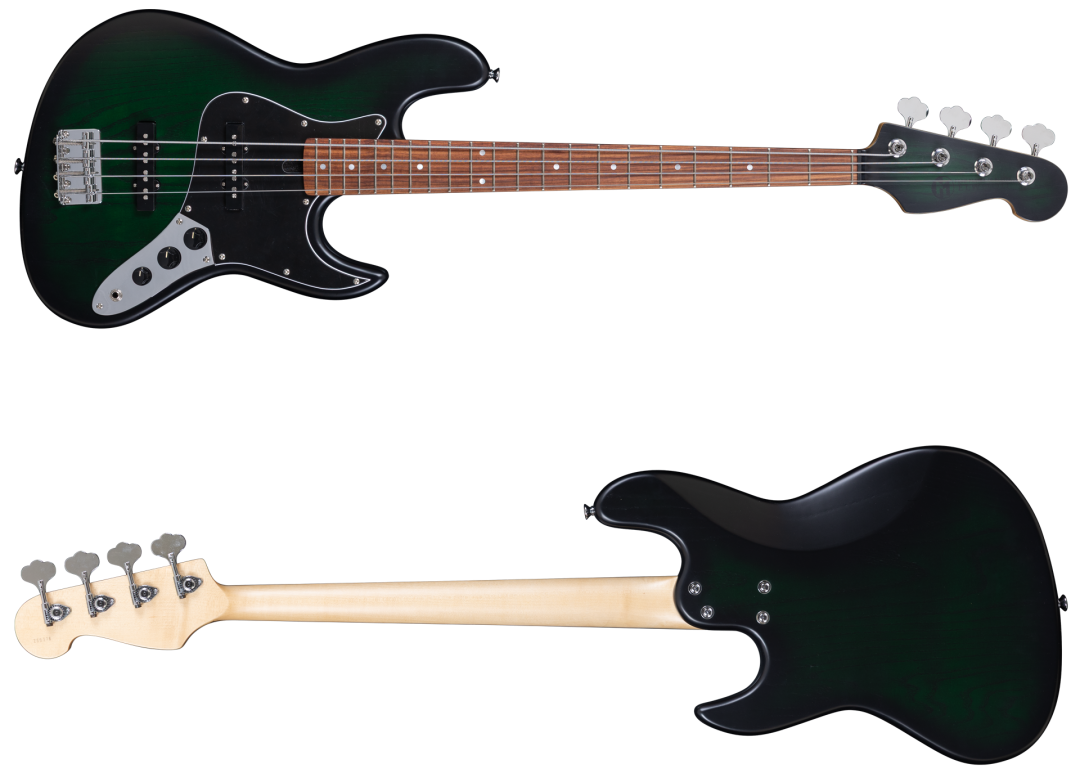 Maruszczyk Instruments Elwood 4p Green Burst 32"